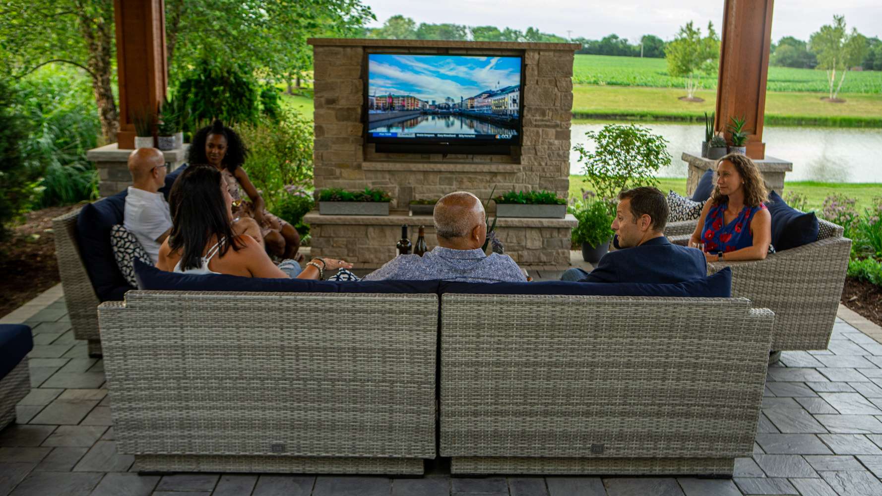 Patio TV Installations